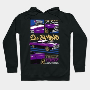 El Camino Muscle Car Hoodie